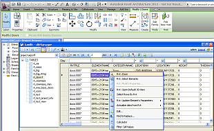 dbManager for Revit 2011